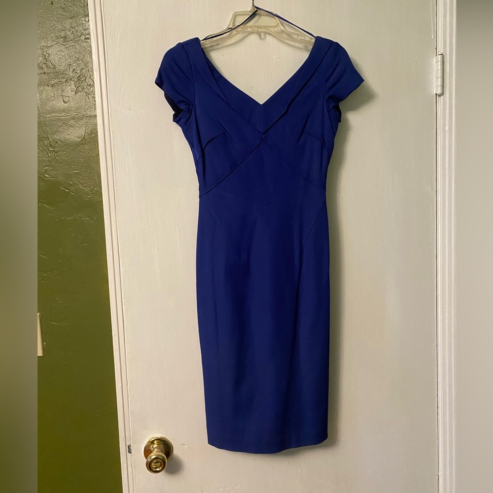 Reiss Royal Blue Midi Dress